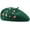 Green-296, variant on Unisex Cute Christmas Beret Cap with Decoration Pearl Sweet Wool Artist Beanies Hats