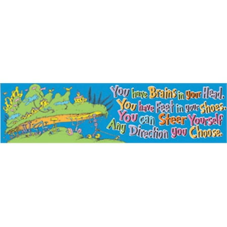 Eureka Eu 849616 Seuss Oh The Places Youll Go Banner Classroom