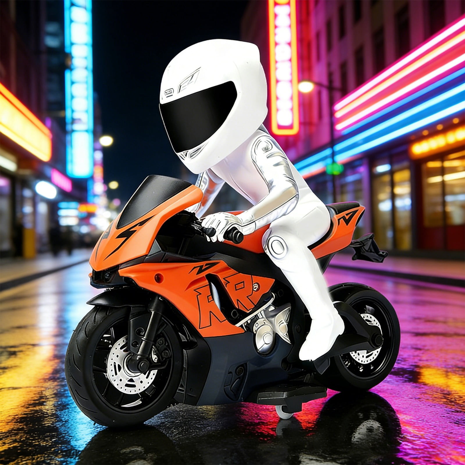 Remote Control Motorcycle Light Off-road Motorcycle Toy High-speed RC Remote Control Car Racing Car Drifting Stunt Car