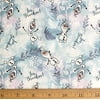 Pack of 2 - Disney Frozen Olaf Ice Breaker Tossed on Light Blue Cotton Fabric - 18" x 22" Fat Quarter (Pack of 2)
