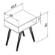 thumbnail image 2 of Mesa de Centro, Lateral, De apoyo, Buró Bertolini  RT 3025 Negro, 2 of 3