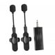 thumbnail image 3 of Micrófono de solapa inalámbrico Lavalier Lapel Mic ajustable práctico para transmisión en vivo 2 en 1, 3 of 7