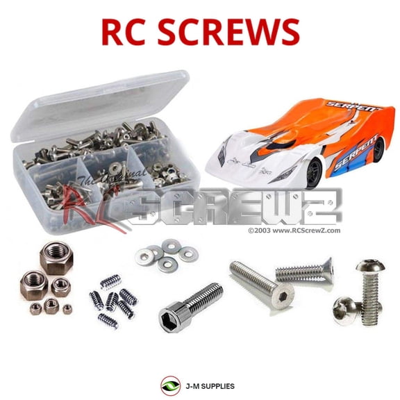 RCScrewZ Stainless Screw Kit ser070 for Serpent 988e Onroad 1/8th #904004 RC Car | SET
