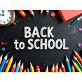 thumbnail image 4 of Back to School Supplies Chalkboard Style Classroom Decor Banner Background Educational Party Decorations Photography Props Backdrop, 4 of 4