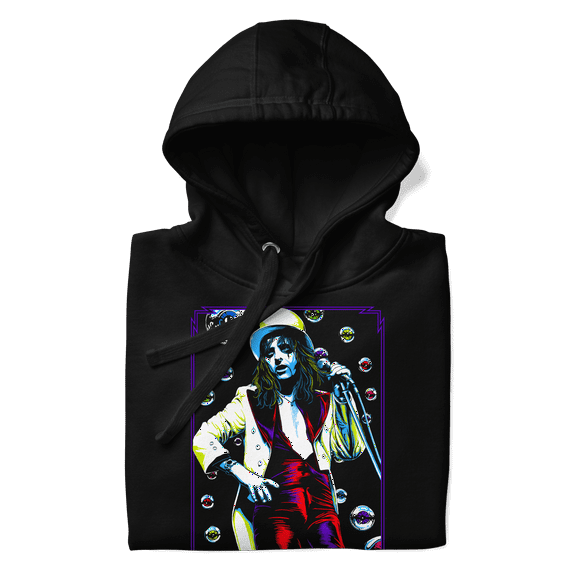 Alice Cooper - Bubbles Unisex Hoodie - Black - Small