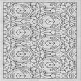 thumbnail image 1 of Ahgly Company Machine Washable Indoor Square Transitional Platinum Gray Area Rugs, 5' Square, 1 of 7
