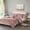 Blush, variant on Noaman Twin/Twin XL Ombre Shaggy Long Fur Comforter Mini Set, Aqua Color, 66"W x 90"L, Hypoallergenic Polyester Filling with Faux Mink Reverse, Includes 1 Comforter & 1 Sham