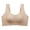 Khaki, variant on PMVFHDE Seamless Full Coverage T Shirt Bra Wireless Comfort Side Smoothing Everyday Loungewear Solid Casual Fit Black - S