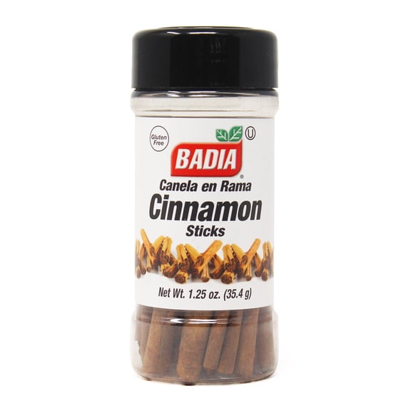Pack of 8, Badia Cinnamon Sticks, 1.25 oz