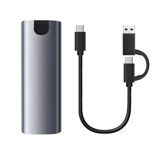Disco duro M.2 NGFF a USB 3.1 Estuche Tipo-C 3.1 5Gbps para 2230/2242/2260/2280 SSD FLhrweasw Nuevo
