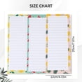 Tearable Daily Memo Notepad Pad, Small Notebook Task List And Habit ...