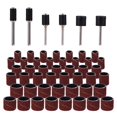 thumbnail image 1 of LNGOOR 51 Pcs Bandes de Ponçage Manchon de Tambour Mandrin Rotatif Kit d'Outils Accessoires, 1 of 7