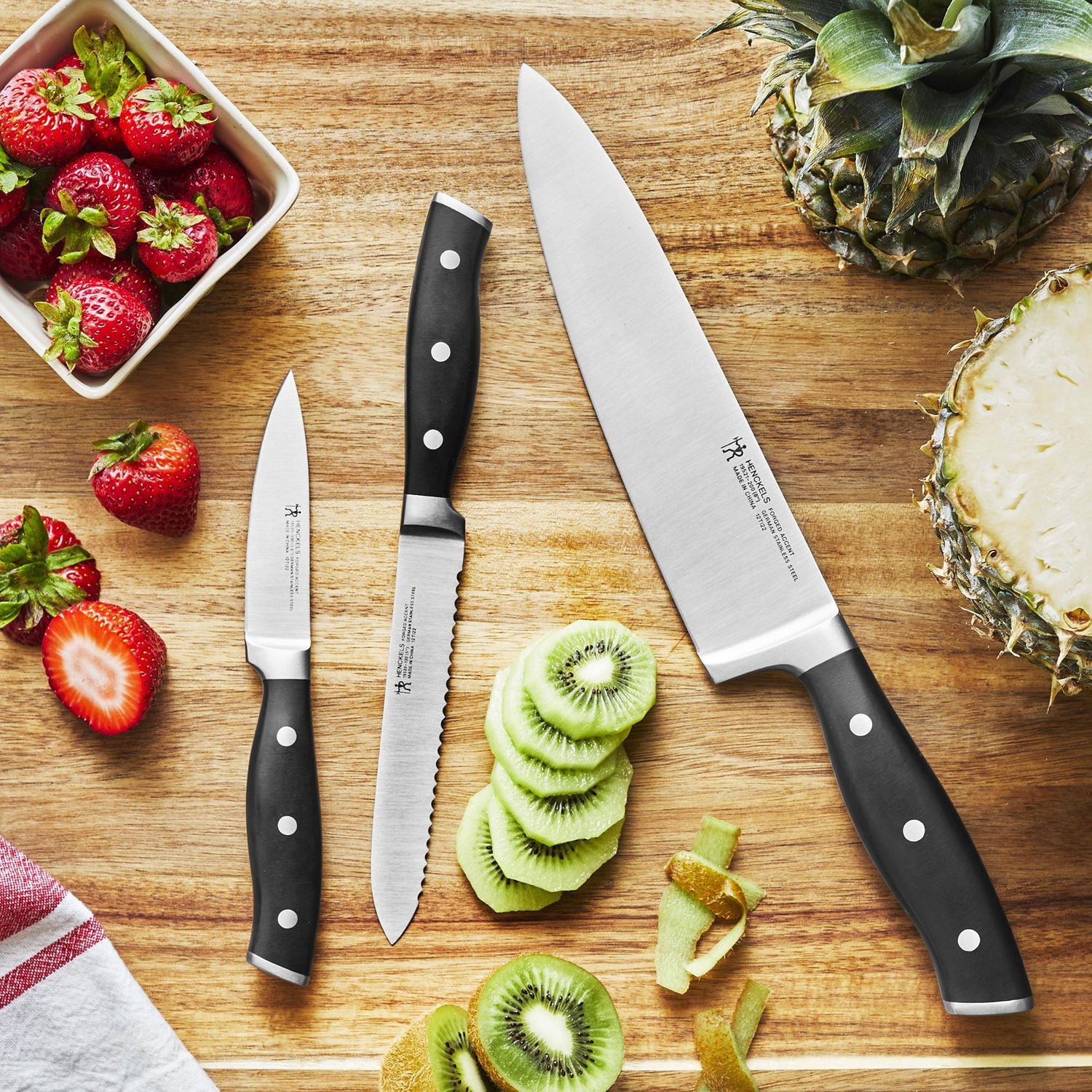 Henckels Forged Accent 3 Pc Knife Set