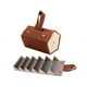 thumbnail image 1 of Abastado Organizador de gafas de sol con 5/6 ranuras, estuche para gafas de viaje, varios pares de gafas, caja de almacenamiento para colgar gafas, 1 of 6