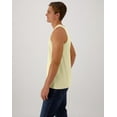thumbnail image 2 of Hanes Unisex Garment Dyed Cotton Tank Summer Squash Yellow S, 2 of 7