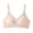 Beige, variant on Xijirk Women Wireless Maternity Bra Scalloped Edge Down Straps Seamless for Breastfeeding Daily Wear,Grey,L