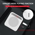 thumbnail image 3 of Sound Portable Rechargeable Voice Display with MIC Recording Function Wired Headmount Microphone & Waistband, 3 of 7