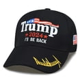 thumbnail image 1 of Trump 2024 Sombrero Donald Trump Sombrero 2024 Keep America Great Hat MAGA Camo Gorra de béisbol ajustable bordada, 1 of 1