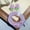 Purple, variant on Tianyeda Flower 2Pcs Charging Cable Protectors with 1pc Spiral Protective Rope