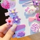 thumbnail image 3 of Niños horquilla pinza de pelo niñas horquilla colorida 14pcs Set horquilla lindo colorido princesa flor fruta patrón de dibujos animados niños pinza de pelo para niñas ANGGREK  Otros, 3 of 5