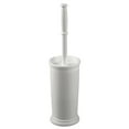 thumbnail image 4 of mDesign Plastic Compact Bathroom Toilet Bowl Brush and Holder - Light Gray, 4 of 6