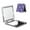 Square, variant on Picia colorful Skull mushroom rainbow for Compact Vanity Mirror , Travel Makeup Mirror , Portable Magnifying Cosmetic Mirror for Daily, Work, Business-Heart Shape