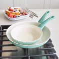 thumbnail image 3 of GreenLife 2pc fry pan set, 3 of 7