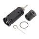 thumbnail image 1 of Alarma de viaje perimetral con cable de aleación de aluminio, sistema de seguridad de alerta temprana para acampar y proteger propiedades, color negro., 1 of 14