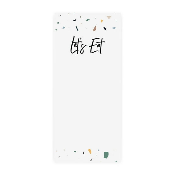 Koyal Wholesale Terrazzo Printable Wedding Paper Menu Cards for DIY Printer, Pack of 52