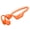 ORANGE, variant on DOOGEE Bone Conduction Headphones, BT6.0 Open Ear Headphones with LED Safety Light, Dual Device Connection, 10H Playtime, IP66 Sweatproof Headphone for Night Running, Cycling