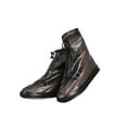 thumbnail image 2 of SHOEGIRLS Women Waterproof Shoe Covers Slip-Resistant Reusable Overshoes, Brown, L, 2 of 5