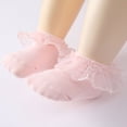 thumbnail image 4 of Newborn Baby Girl Cotton Socks Eyelet Lace Socks Frilly Ripple Ruffle Lace Princess Knitted Ankle Socks, 4 of 4