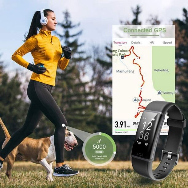 Fitness tracker with gps hotsell and waterproof