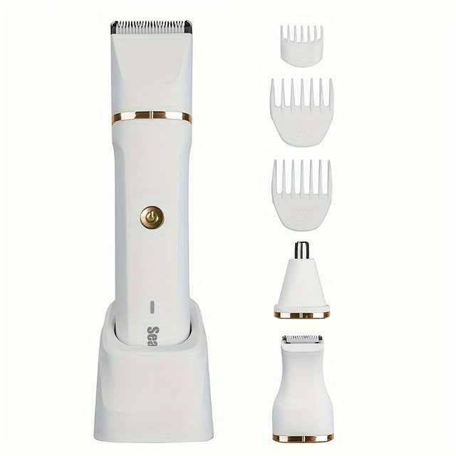 CHUANK Multipurpose Body Hair Trimmer For Men - Groin & Nose Hair Clipper Suitable For Ages 14+