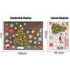 thumbnail image 5 of Pegatinas de ventana de copo de nieve de Navidad para vidrio, calcomanías de Navidad decoraciones vacaciones copo de nieve Santa Claus Reno calcomanías para fiesta Xemadio 2034535-1, 5 of 8