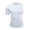 T-White, variant on T Shirts For Man Adult Referee Shirt V Neck Striped Sweatshirt Short Sleeved Top Fashion Clothing White 3Xl
