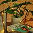 thumbnail image 1 of Lámpara Luces colgantes de cuerda de cáñamo creativas 8 modos para la decoración del balcón del patio del jardín al aire libre JShteea Para estrenar, 1 of 9