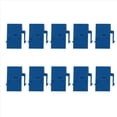 thumbnail image 2 of 60 Piezas Conector RJ45 Jack Cat6 Acoplador de ExtensióN Red Ethernet LAN Cat 6 Acoplador Conectores Extender Adaptador, Azul, 2 of 8