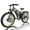 green, variant on 8000W Dual Motor Electric Bike for Adults, 60V 25Ah Lithium Battery, 50MPH Top-Speed, Full Suspension, 26''*4.0'' Fat Tire E-bike, Hydraulic Brake, Off-Road & Commuting