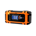 thumbnail image 1 of Cargador Rápido Inteligente Batería De Coche/moto 12v 10a Belug, Naranja Negro, 1 of 5