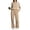 12# Camel, variant on Sweatsuits Women 2 Piece Outfit Fall Fashion Crewneck Sweatshirts Wide Leg Pant Track Suits Lounge Sweat Sets Yellow 2XL