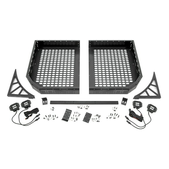 Rough Country Rear LED Cargo Rack for Polaris Ranger XP 1000 - 93057