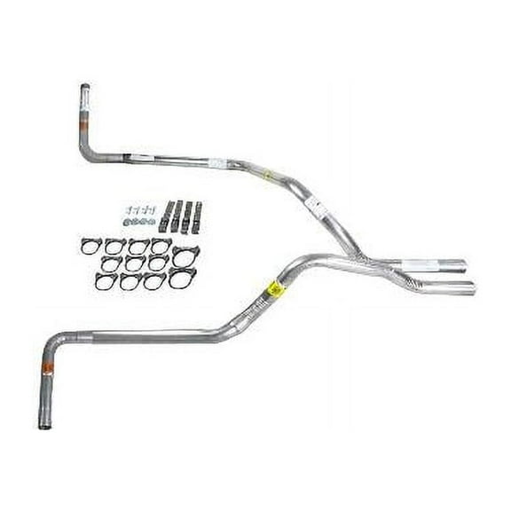 Tundra 00-07 dual exhaust 2.5 pipe No Muffler   Side Exit