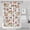 White-117, variant on Rustic Farmhouse Fall Shower Curtain, 72x72 Inch Autumn Plaid Pumpkin Pattern - Waterproof Polyester Bathroom Decor with Hooks