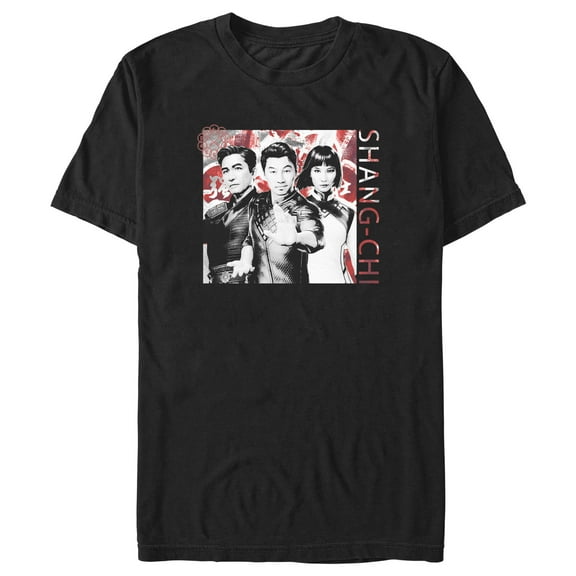 Men's Marvel Shang-Chi and the Legend of the Ten Rings Family Portrait Graphic Tee Black Large