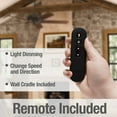 thumbnail image 3 of 51120-Hunter Fans-Royal Oak 60 Inch Ceiling Fan with Handheld Remote-Brushed Nickel Finish, 3 of 8