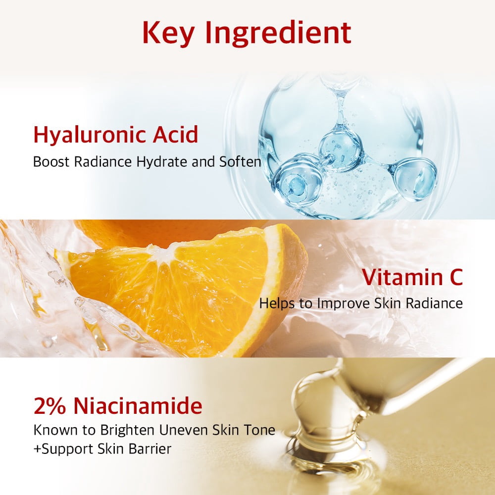 Vitamin Body Lotion-Vanilla Woods Scent, Glow Skin, Korean Body Lotion, 24-Hour Moisture Skin Care, Niacinamide, Vitamin C, Vegan, for Women & Men 10.14 Fl Oz