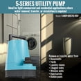 thumbnail image 4 of Bomba utilitaria Little Giant 5-MSP 115 V 1/6 HP 1500 GPH azul, 4 of 9