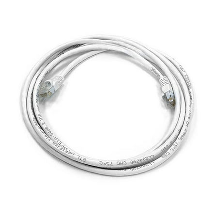 Monoprice 7' 24AWG Cat6 UTP Ethernet Network Cable White 102306
