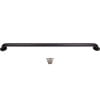 thumbnail image 5 of Knurled Grab Bar, 42 Inches, 1-1/2" Diameter, 1-1/2" Wall Clearance, Concealed Screws, Matte Black by Stone Harbor Hardware, 5 of 5
